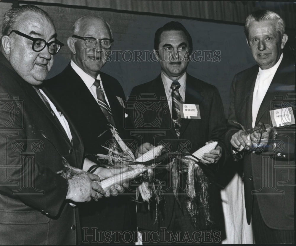 1971, Governor George Wallace with Winn-Dixie Executives, Alabama - Historic Images