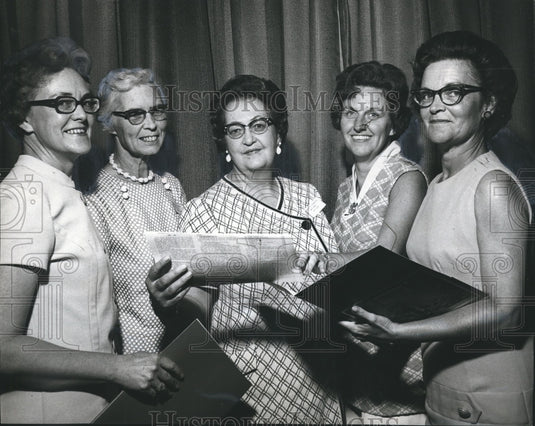 1969, Delegates of Alabama Association of University Women meet - Historic Images