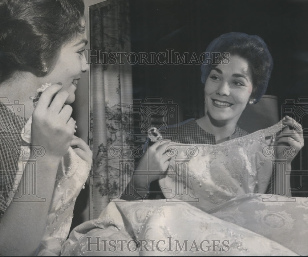 1959 Press Photo Maid of Cotton Contest - Mildred Nelson, Alabama - abno00056 - Historic Images