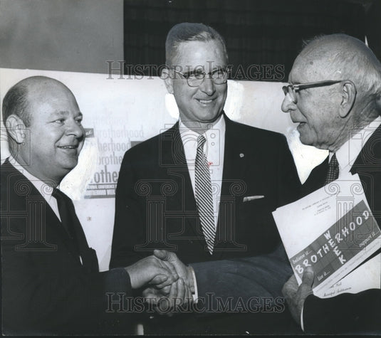 1962, Donald Comer, Textile Executive & others - abno00084 - Historic Images