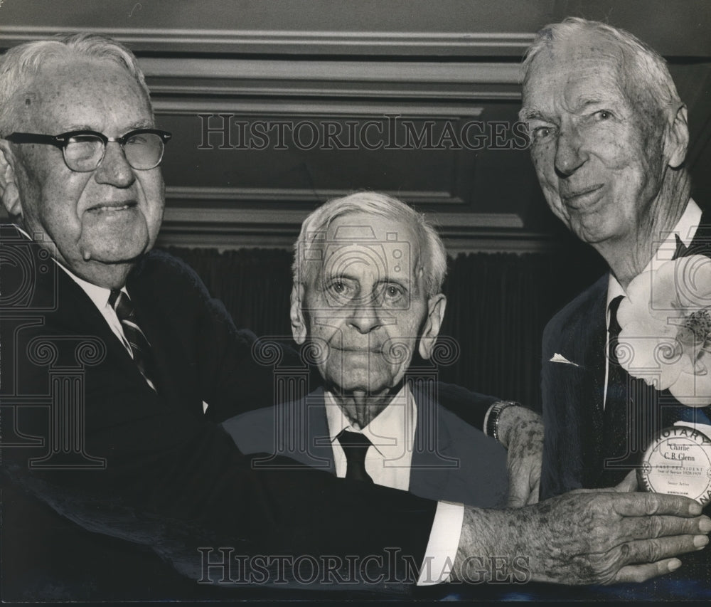 1964, Rotary Club - John Buchanan, Henry Howze, C.B. Glenn - Historic Images