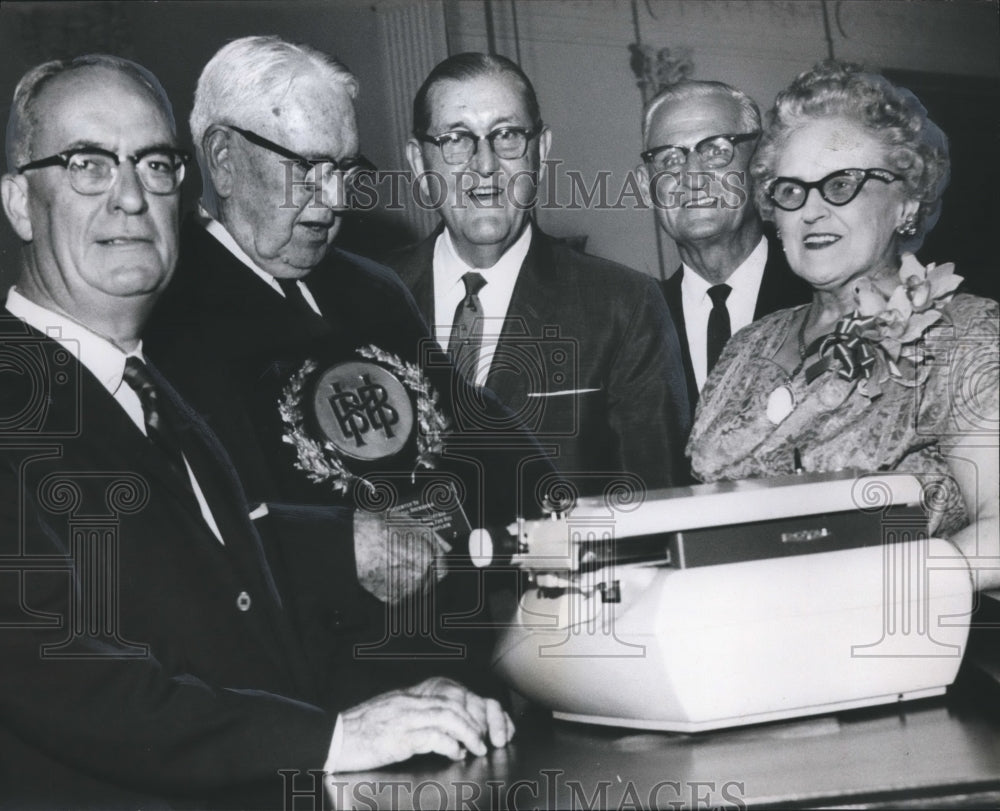 1964, Dr. John Buchanan, Dan Hudson, Clyde Sibley, and Others - Historic Images