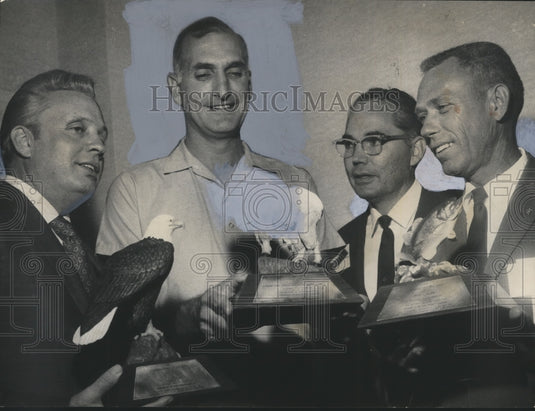 1969, Aubrey Carr, Alabama Senator, Others at Wildlife Convention - Historic Images