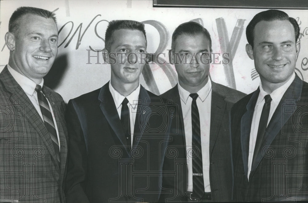 1963, Politician Ryan de Graffenried with Others at Conference - Historic Images