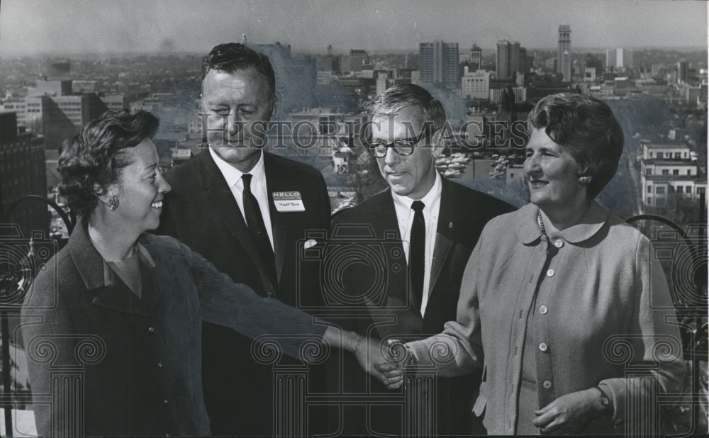 1966, Members of the Volunteer Bureau in Birmingham, Alabama - Historic Images