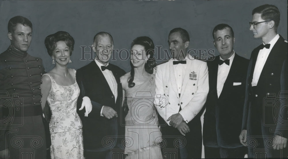 1966 Press Photo Brigadier General Royal Hatch Retirement Reception, New York - Historic Images