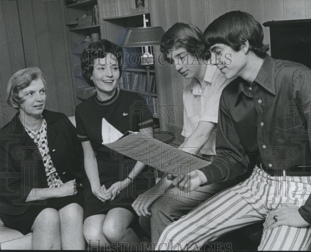 1971, Jefferson County Medical Society Womens Auxiliary Members, Sons - Historic Images