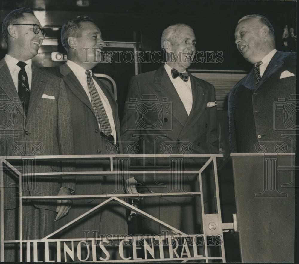 1957, Hugh Comer of Avondale Mills at Birmingham, Alabama Event - Historic Images