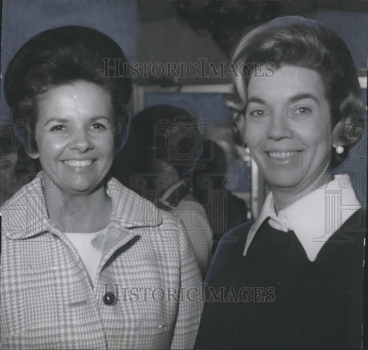 1969, Scribblers Members Mrs. E. N. Conaway, Mrs. J. W. Williams Jr. - Historic Images