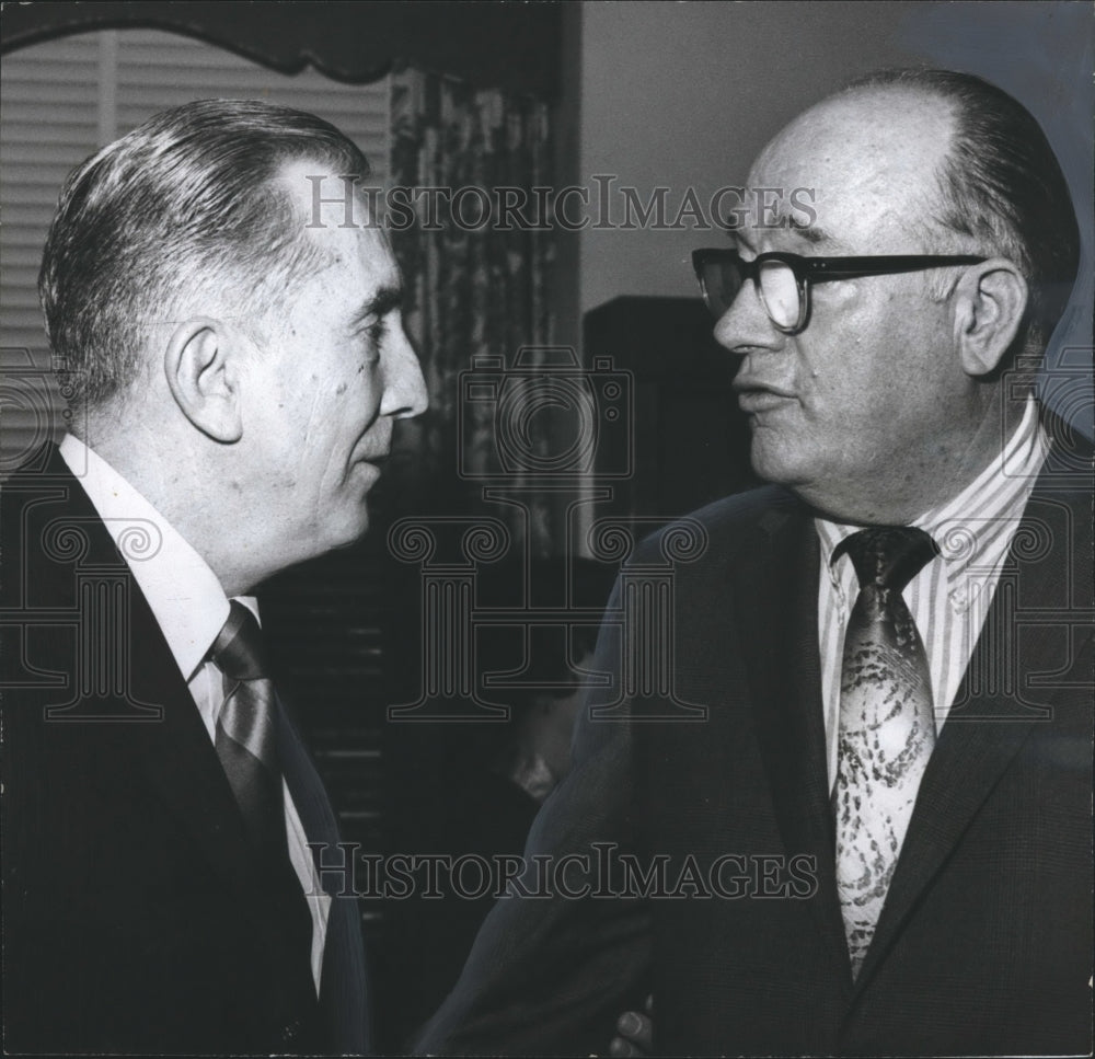 1971 Doctor Leroy Brown with Doctor Harold Martin, Alabma - Historic Images