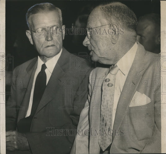 1954, E.C. (Bud) Boswell & C.C. Fawls in Alabama - abno00360 - Historic Images