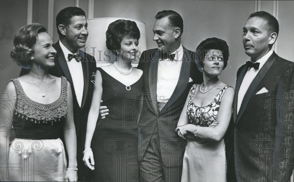 1965, Guests at Roarin&#39; 20s Club party at Birmingham Country Club - Historic Images