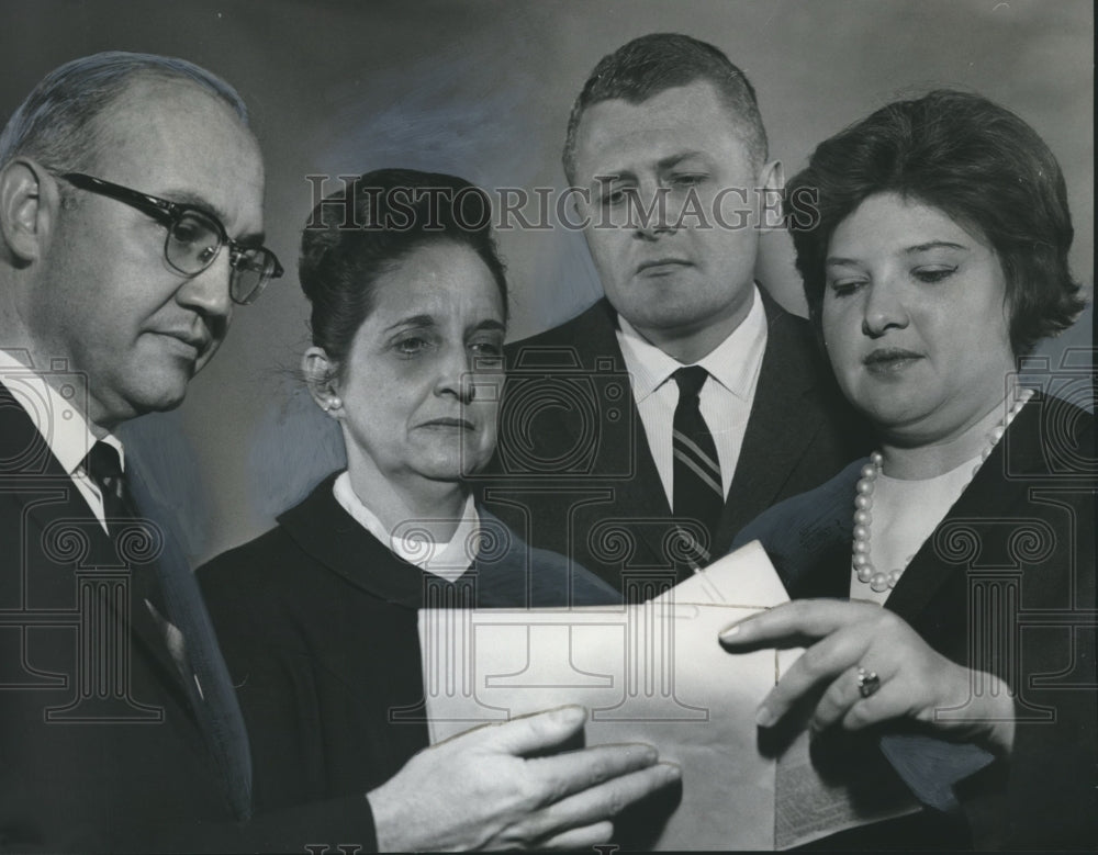 1966, Mrs. C. Irwin Crais, the Reverend Singleton, Others plan Events - Historic Images