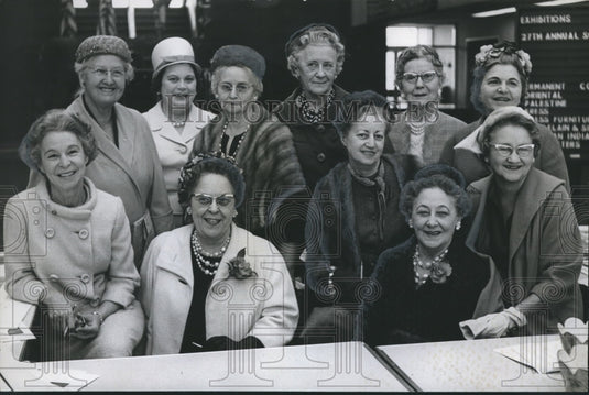 1964, Woman's Club House Membership Meeting, Birmingham Museum of Art - Historic Images