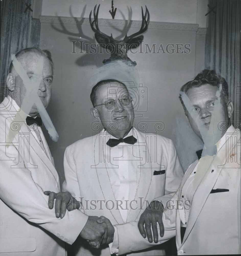 1962, New officers of Elks Lodge 79 installed at Banquet in Alabama - Historic Images