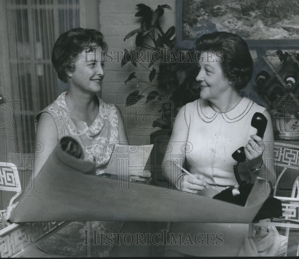 1968 Mrs. Arthur Chenoweth, Mrs. William H. Barker plan Benefit Show - Historic Images