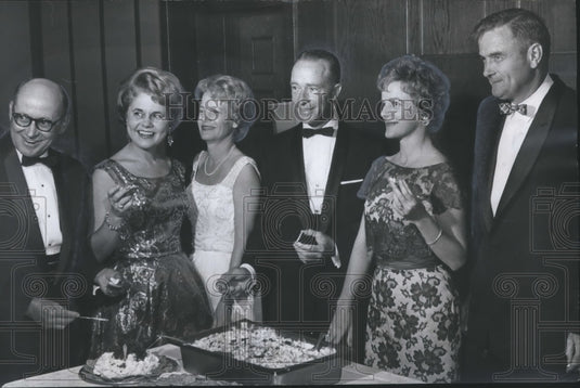 1962, Scribblers at a function in Alabama - abno00504 - Historic Images