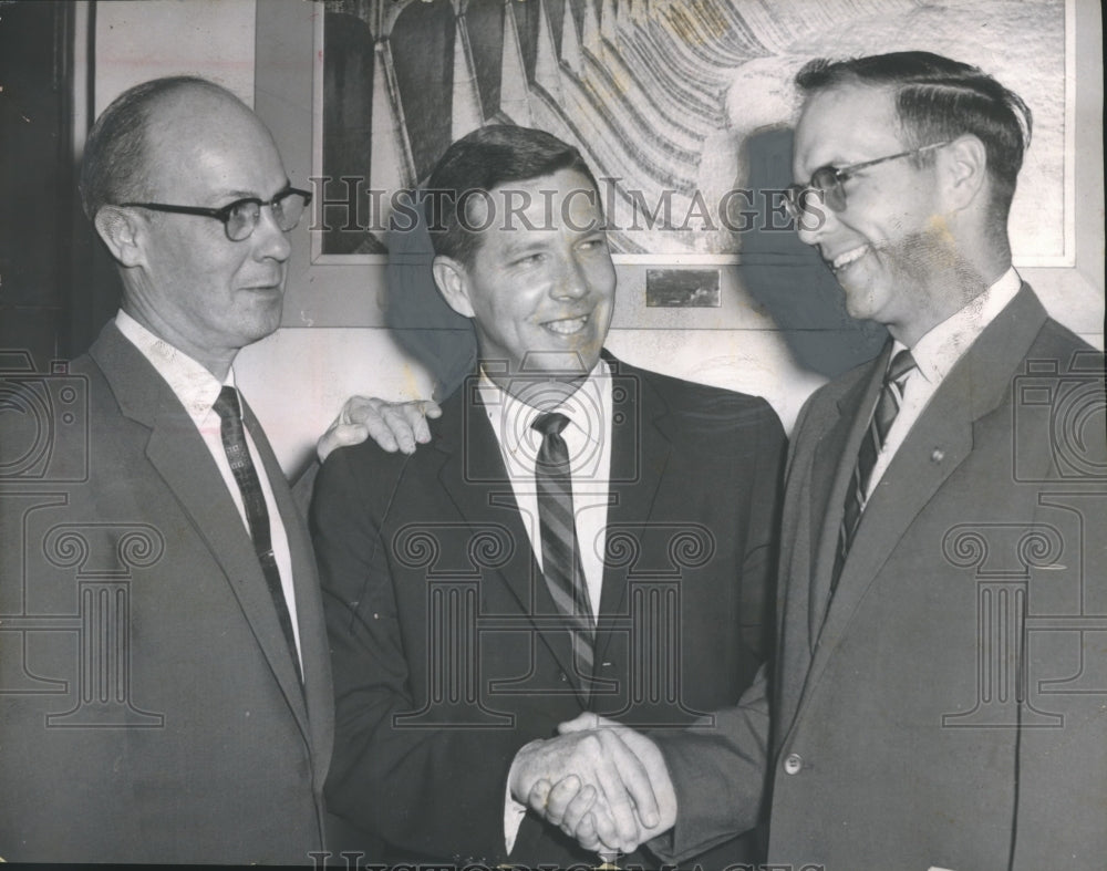 1962, Senator Bert Haltom with Ensley Chamber members - abno00579 - Historic Images