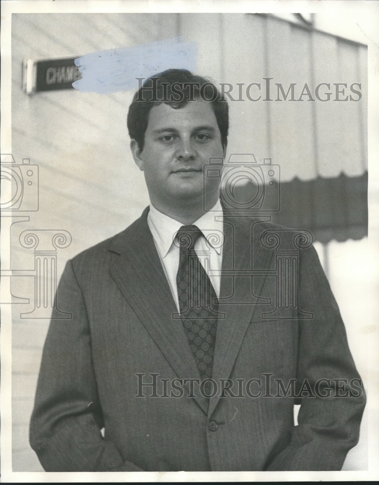 1974 Press Photo Hal Bloom Jr., Alabama Chamber of Commerce - abno00724 - Historic Images