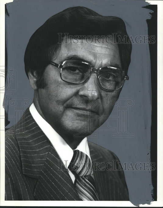 1977, Angelo J. Bruno, President of Bruno's Incorporated - abno00748 - Historic Images