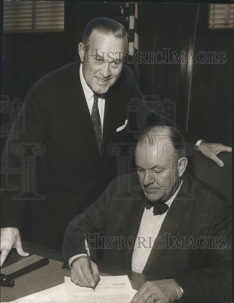 1970, Judges Thomas Juey of Jefferson County and George I. Case Jr. - Historic Images