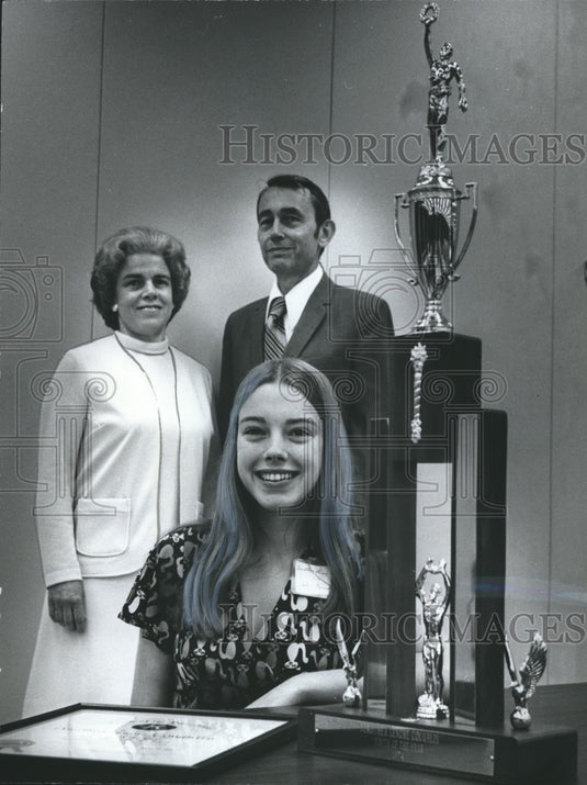 1974, Dorothea Coughlin, Birmingham's Outstanding Youth Awarded - Historic Images