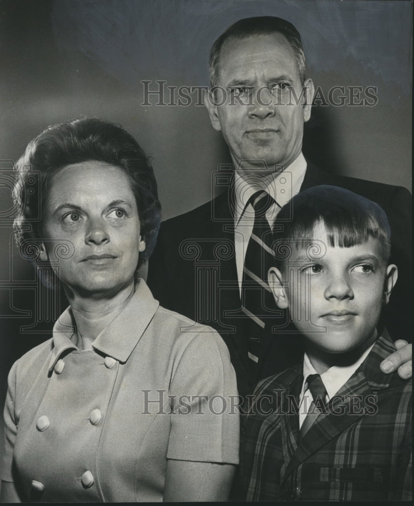 1970 Press Photo Max Dailey Family of East Lake United Methodist Church - Historic Images