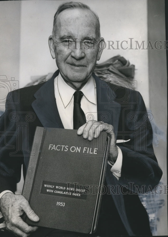 1958, Reverend John Wesley Curl, Methodist Minister and Facts on File - Historic Images