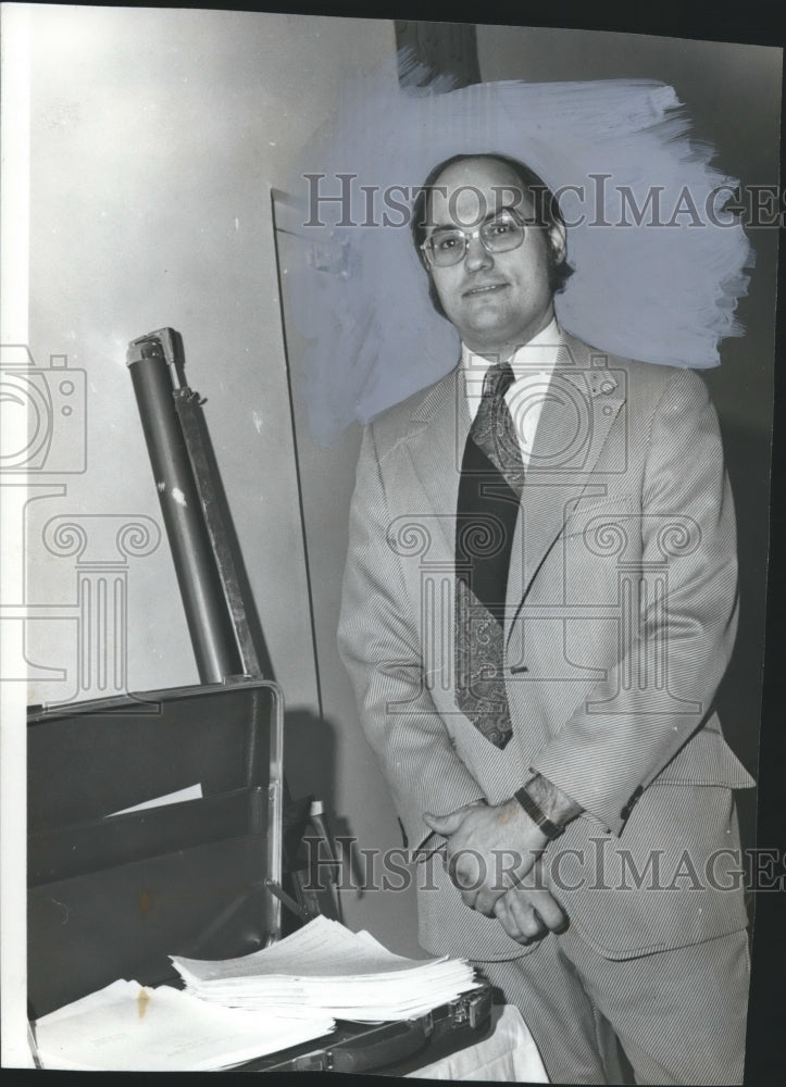 1973 Press Photo Henry Caddell, Assistant Attorney General - abno00935 - Historic Images