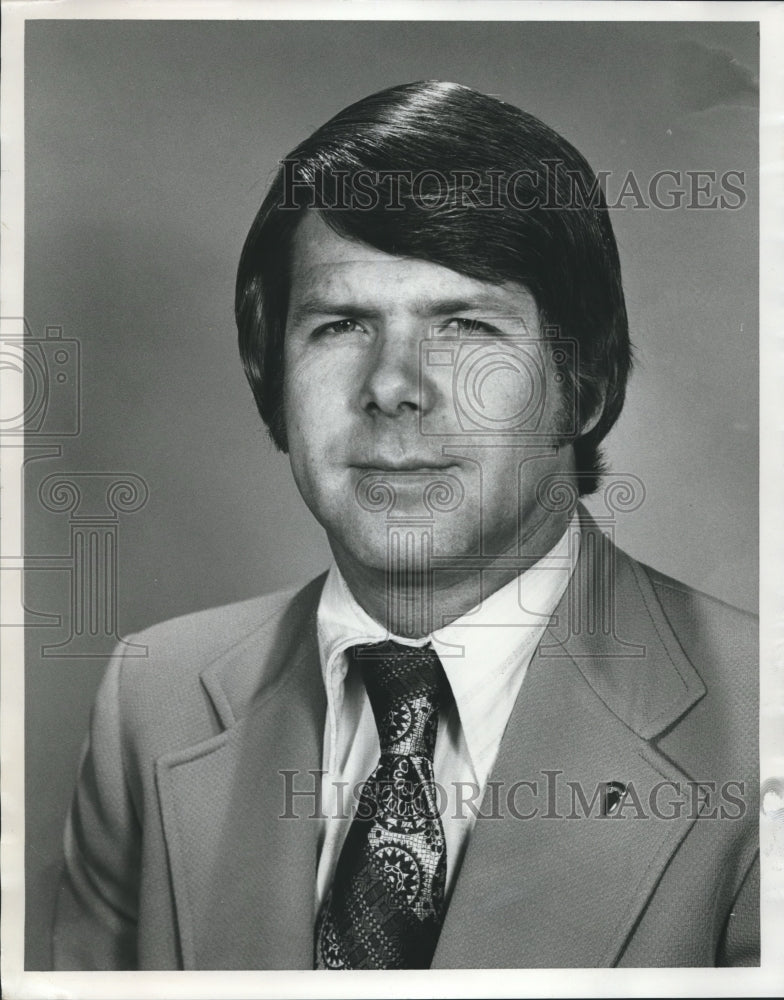 1972 Press Photo Stan Bussey, President, Roebuck-Center Point Jaycees, Alabama - Historic Images