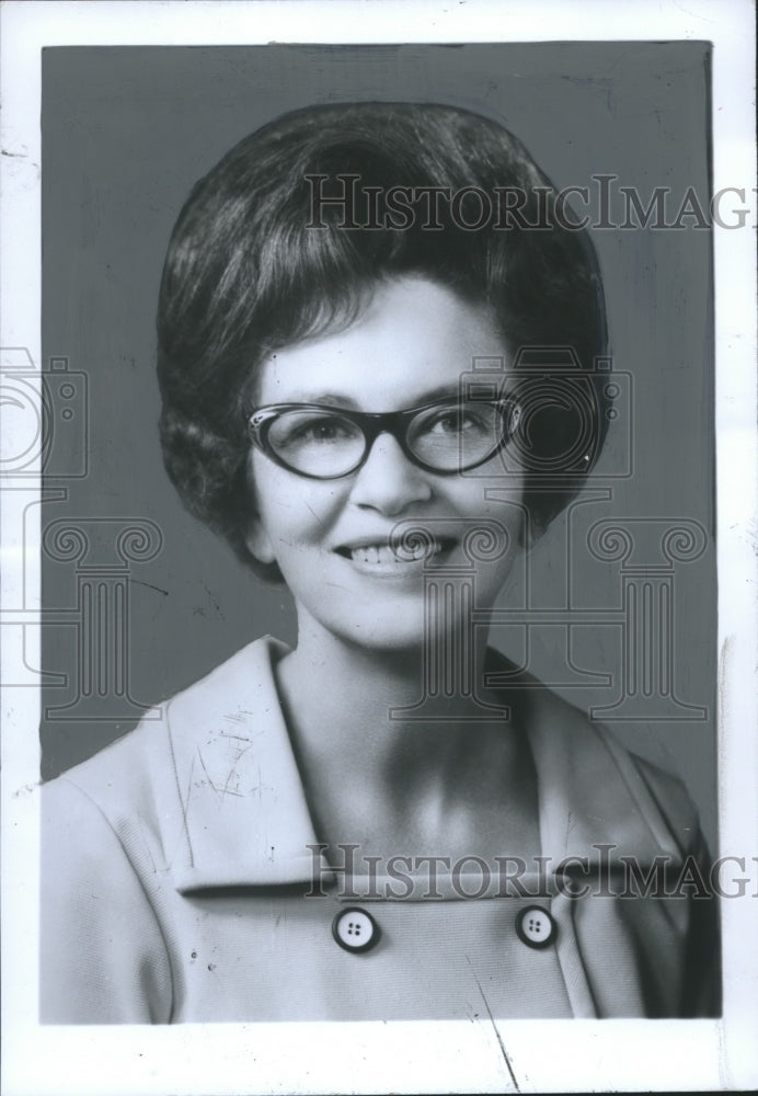 1968, Katherine Edney, vice president, First National Bank Montgomery - Historic Images