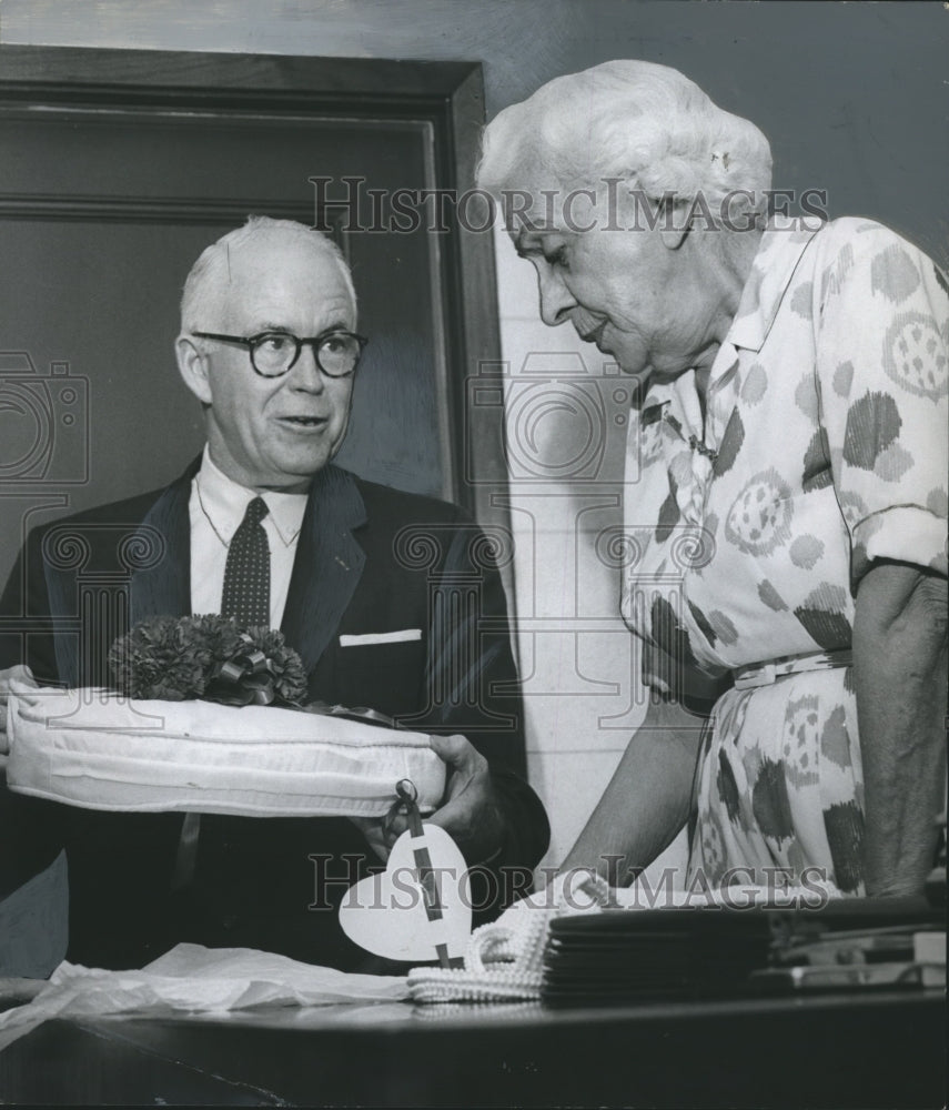 1965, Judge Seybourn H. Lynne. U.S. Commissioner &amp; Louise O. Charlton - Historic Images