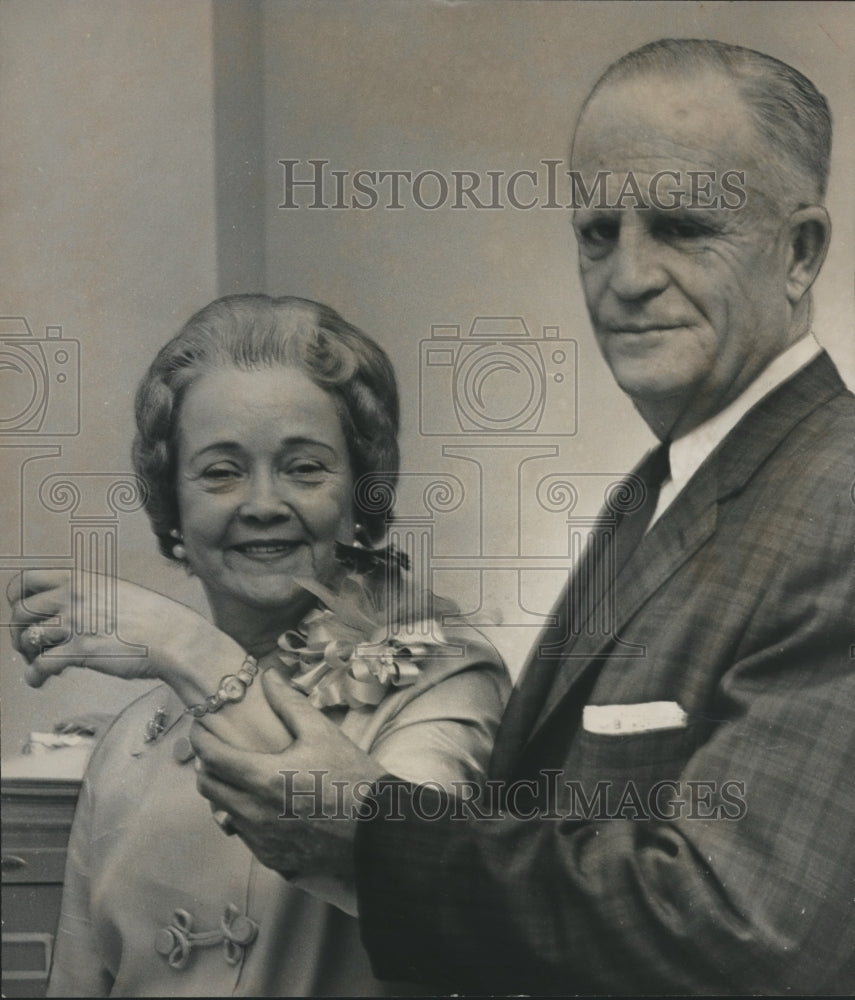 1966, Marie Antwine retires from Jefferson County Revenue Department - Historic Images