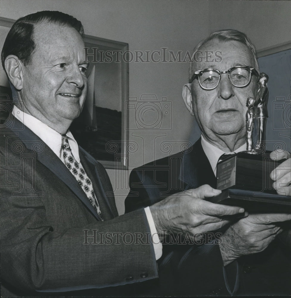 1965, Carl G. Buck honored by Charles L. Gaines Jr., Birmingham - Historic Images