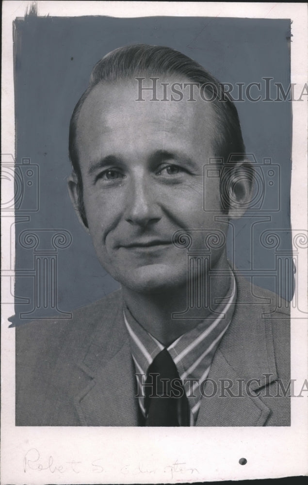 1970, State Representative Robert Edington of Mobile, Democrat - Historic Images