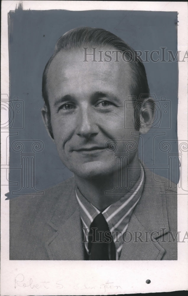 1970, State Representative Robert Edington of Mobile, Democrat - Historic Images