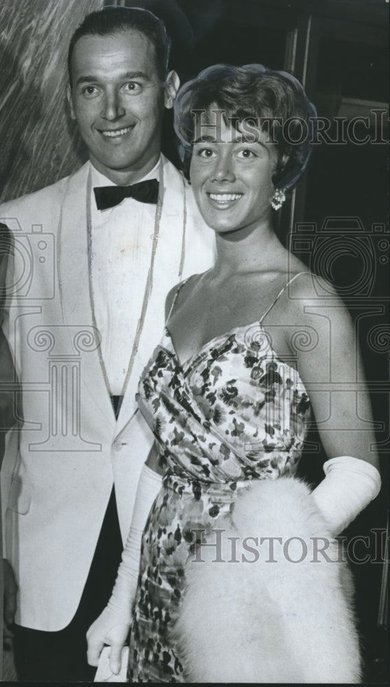 1961, Mr &amp; Mrs. John Cox, Civic leaders - abno01315 - Historic Images