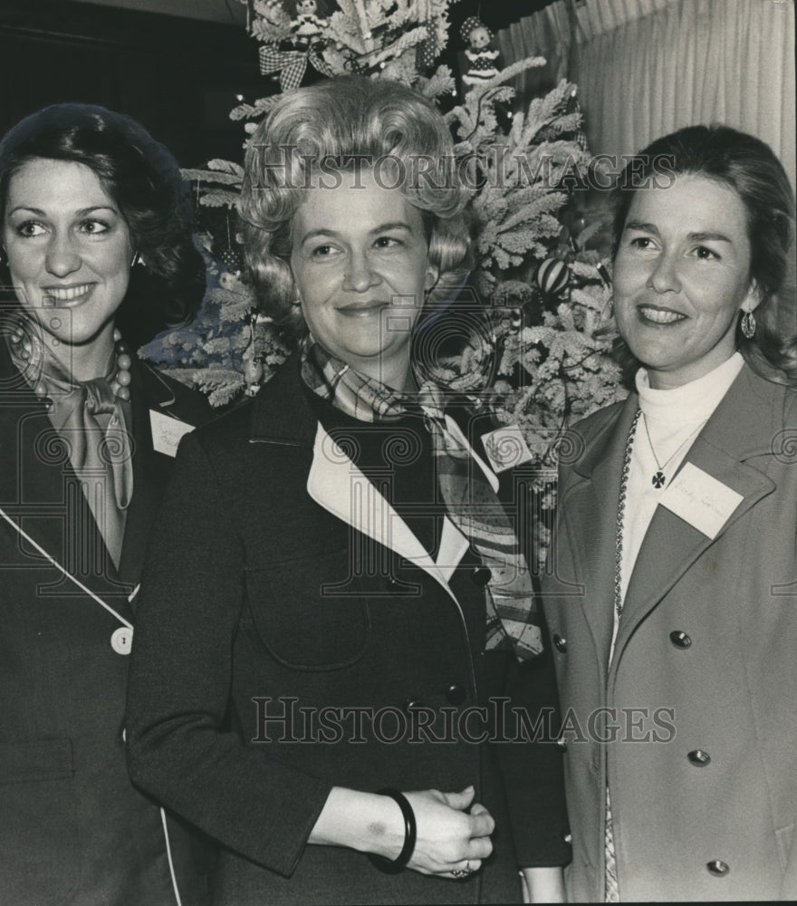 1974, New members of the Children&#39;s Service league at Sherry Party - Historic Images