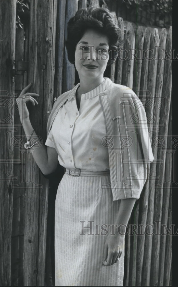 1960, Mrs. William Cole, Civic Leader, Ballet Guild Leader - Historic Images