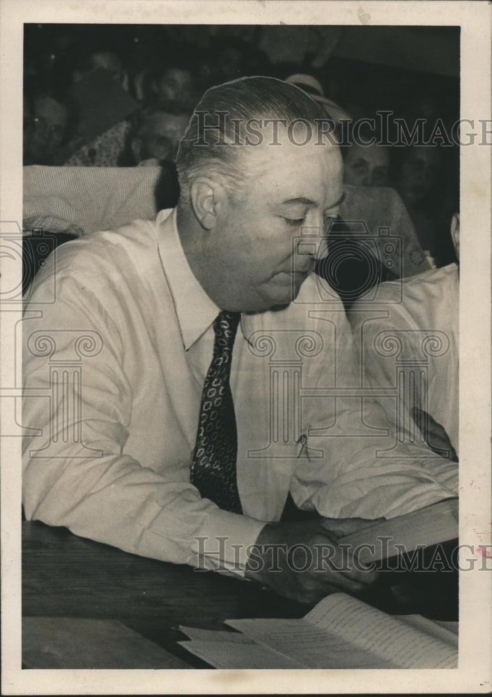 Press Photo Edward deGraffenried, Attorney, Tuscaloosa, Alabama - abno01422 - Historic Images