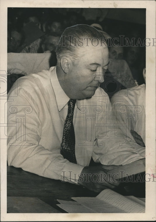 Press Photo Edward deGraffenried, Attorney, Tuscaloosa, Alabama - abno01422 - Historic Images