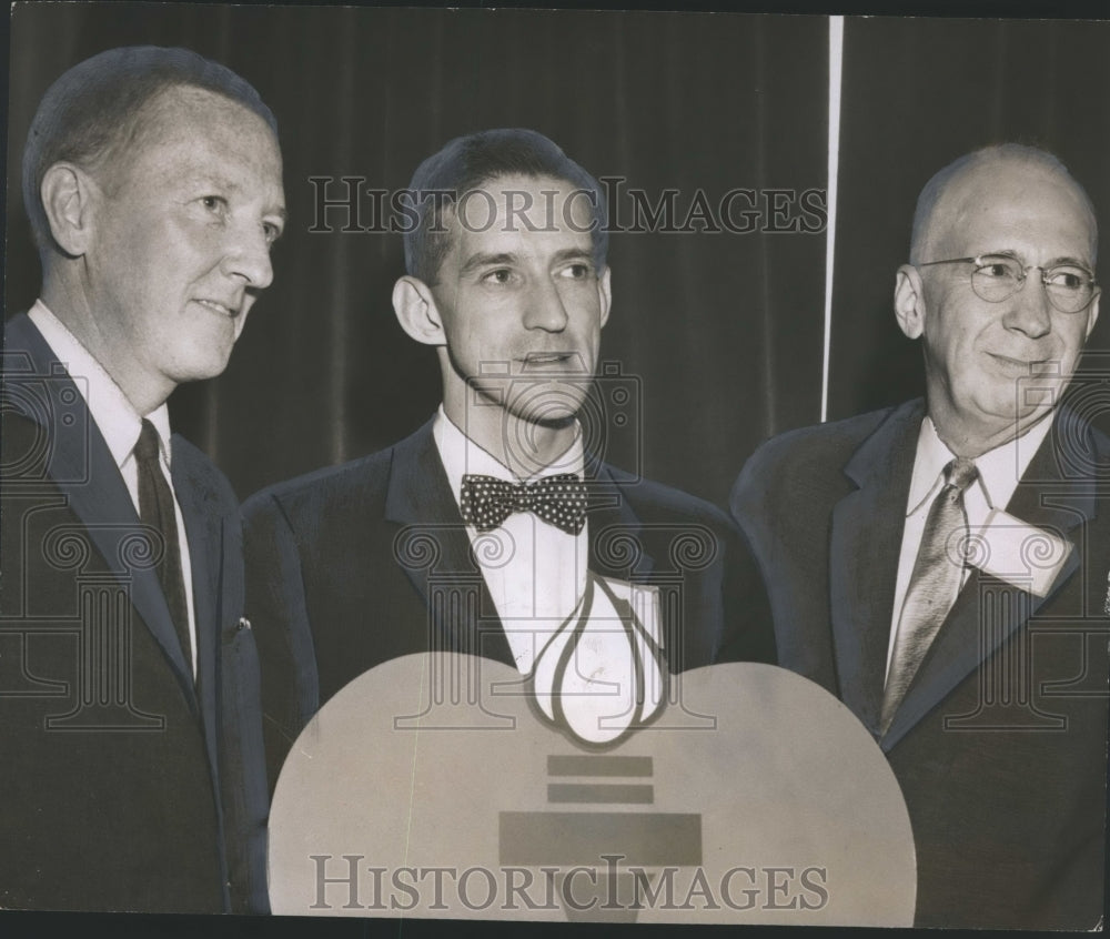 1958 Press Photo Doctors Participate in Heart Disease Conference, Alabama - Historic Images