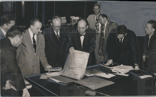 1955, State & Defense Exhibits Introduced at Albert Fuller trial - Historic Images