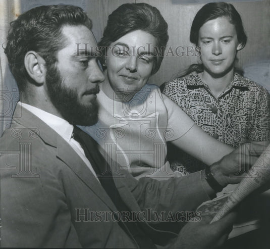 1969, Miss Parsons' Associates Congratulate her for "Good Show" - Historic Images
