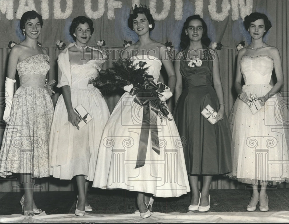 1954, Mobile County, Alabama Maid of Cotton Contestants - abno01483 - Historic Images