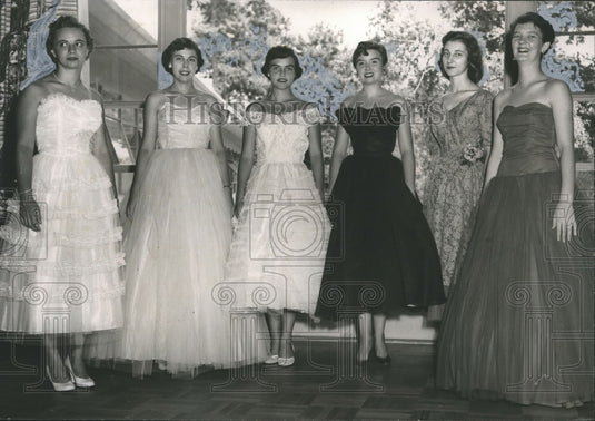 1954, Monroe County, Alabama Maid of Cotton Contestants - abno01488 - Historic Images