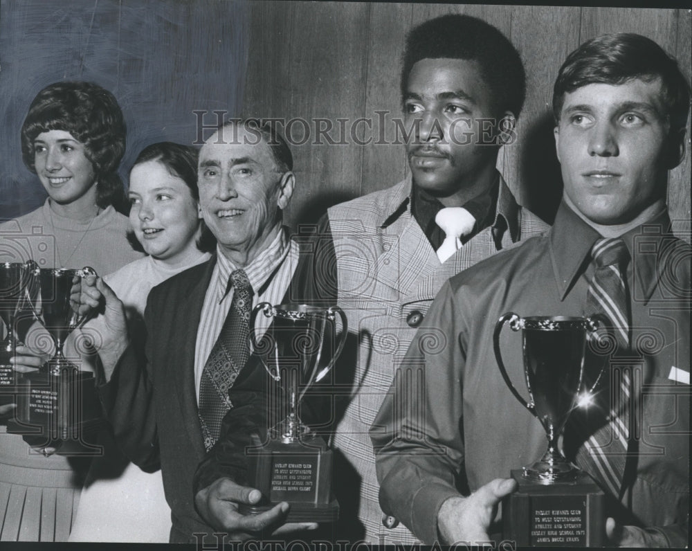 1971 Press Photo Winners of Ensley Kiwanis Club Awards - abno01777 - Historic Images