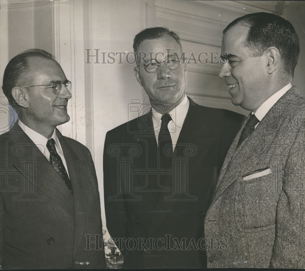 1953, Birmingham Protestant Ministers Association at Lunch Meeting - Historic Images