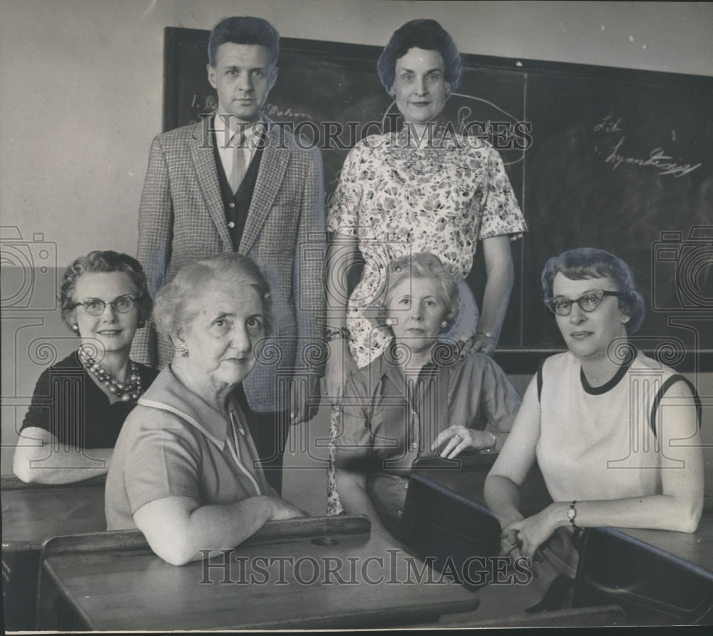 1962, Birmingham Classroom Teachers Association Officers - abno01834 - Historic Images