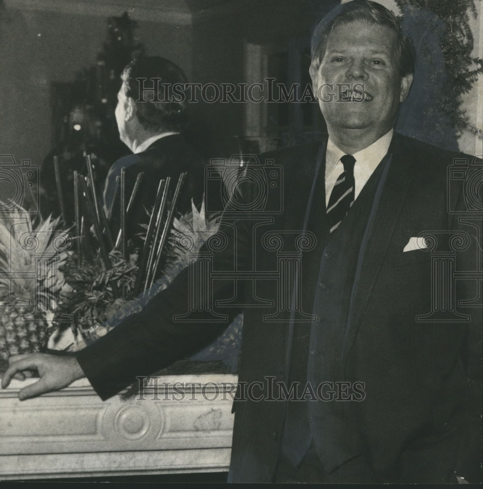 1968, William P. Ebersole, home from England for Christmas - Historic Images